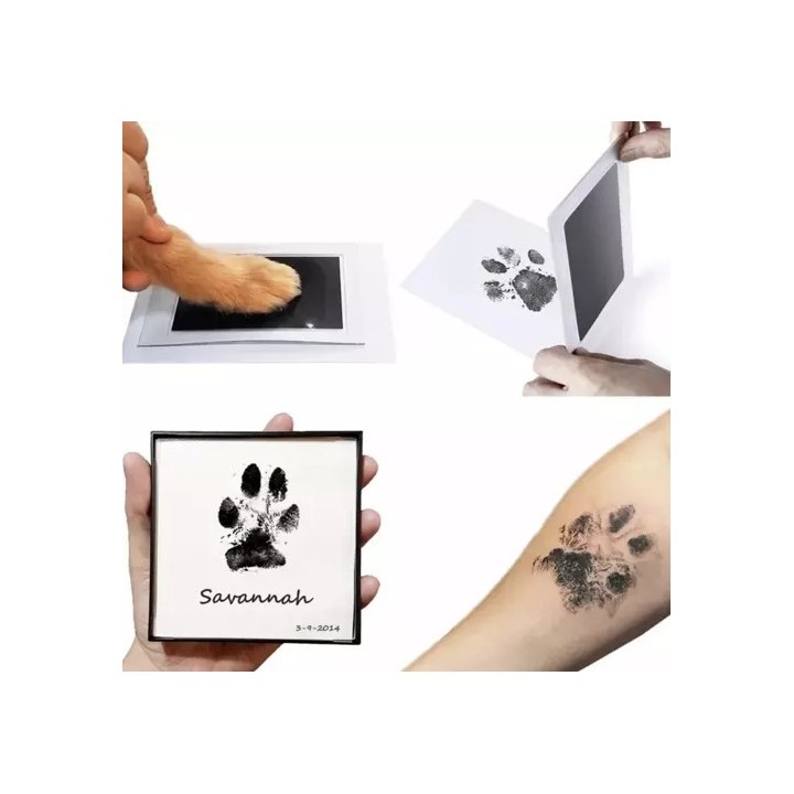 Tampone con inchiostro per impronta mano/piede