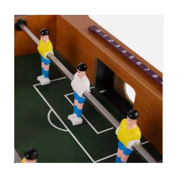 Calcio Balilla Tascabile Outtec - Gioco Da Tavolo Portatile Con 12 Giocatori, Porte E Segnapunti - Perfetto Per Viaggi E Regali