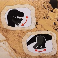 Dinosaures - figurines mobiles, 6 pcs. Dinosaures - figurines mobiles, 6 pcs.