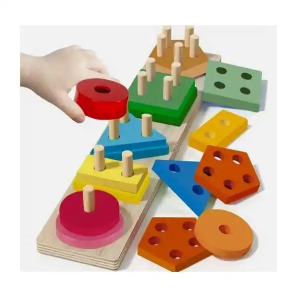 Puzzle di legno con figure Puzzle di legno con figure