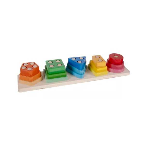 Puzzle en bois avec personnages