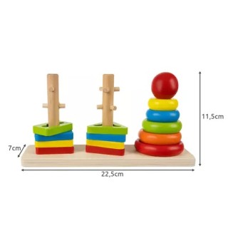 Puzzle in legno con ostacoli