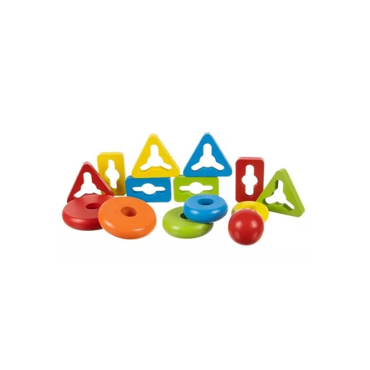 Puzzle en bois avec obstacles