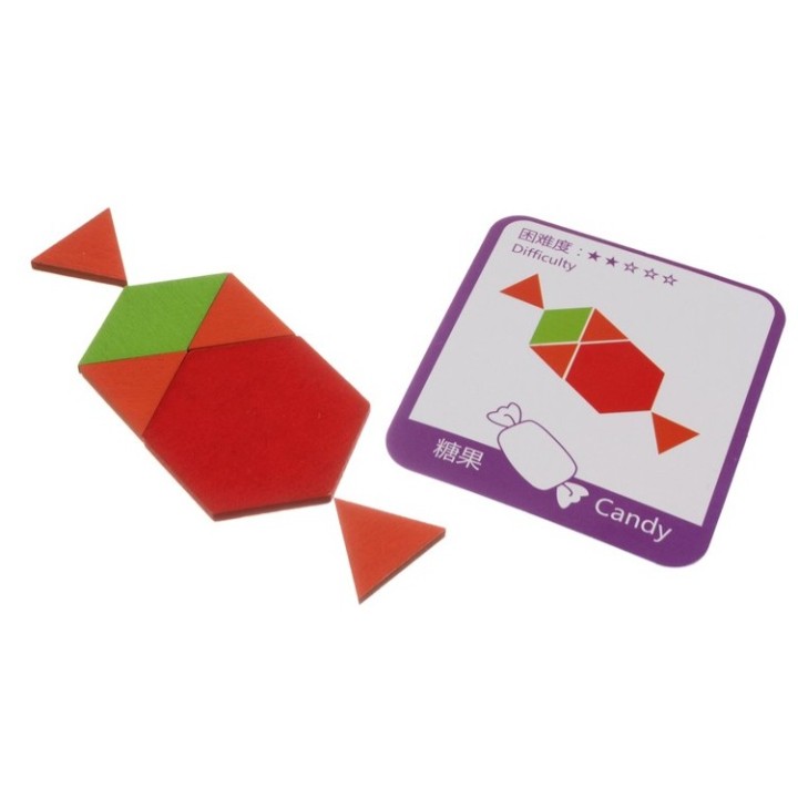 Puzzle éducatif - figures géométriques