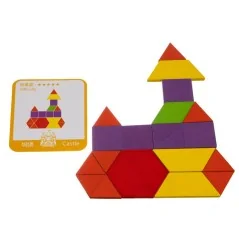 Puzzle éducatif - figures géométriques