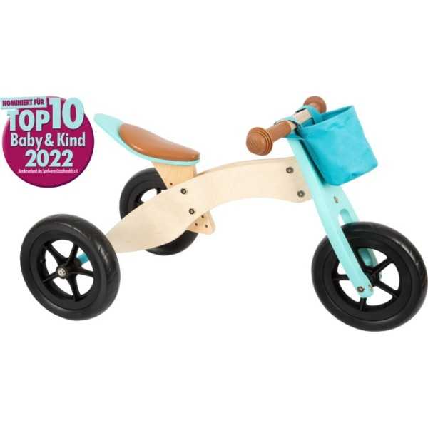 Tricycle draisienne Maxi 2 en 1 turquoise, 7