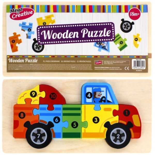 Puzzle en bois 10el 14x30 m3 feuille de bois 8