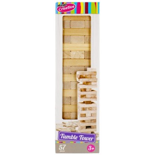 Coffret de jeu tour en bois 8x29x8 md26