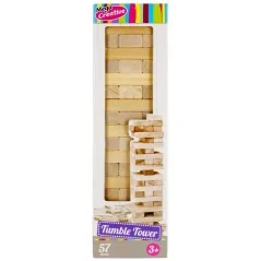Coffret de jeu tour en bois 8x29x8 md26