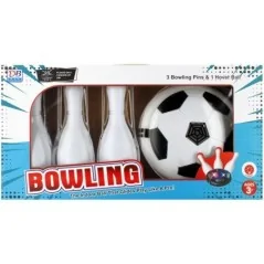 Bowling + coffret accessoires 2en1 Football Vincita