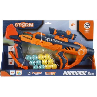 Pistolet à bille en mousse 44x25x9 mc sport box fi