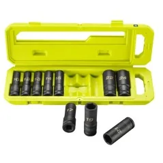 Jeu de 10 douilles machines