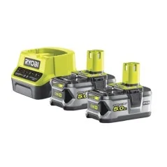 Kit Batterie Et Chargeur 18 V (2x 5,0 Ah)