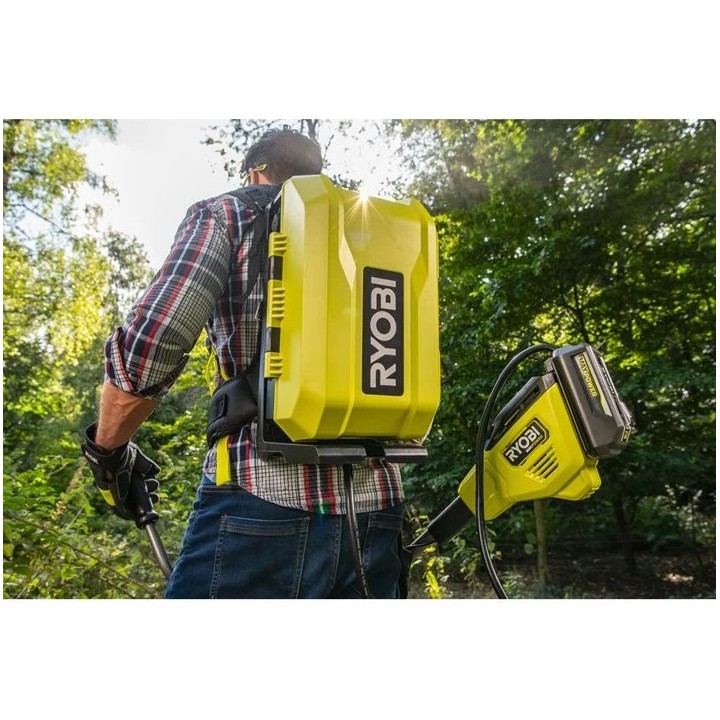 Imbracatura regolabile e sistema di supporto dello zaino porta-batterie RYOBI 36V