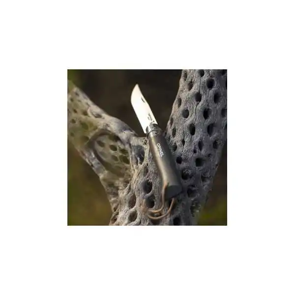 Couteau Opinel Nb6 Marron/Noir