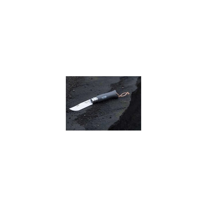 Couteau Opinel Nb6 Marron/Noir