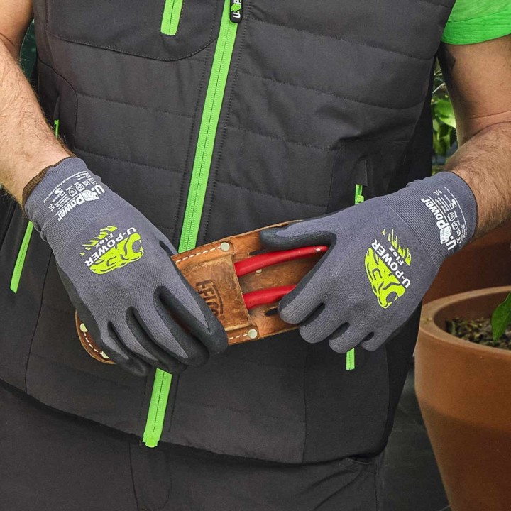 Guanti Da Lavoro Flex Grigio U-power