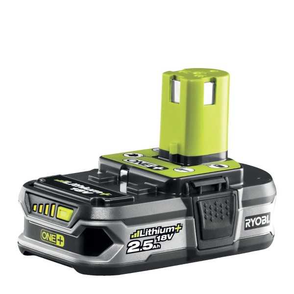 Batteria 18v 2.5ah lithium+ rb18l25