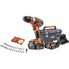 Kit de perceuse à percussion Aeg 18 V