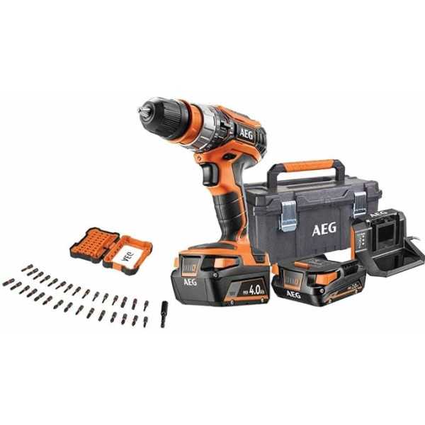 Aeg Kit Trapano Avvitatore a percussione 18Volt