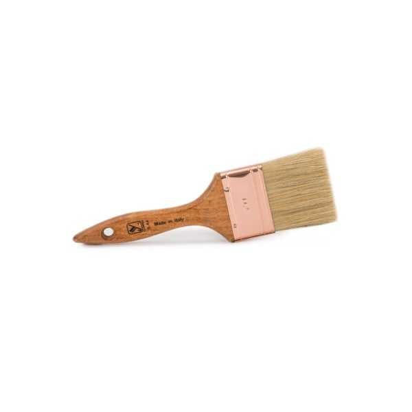 Pennellessa Professionale In Setola Bionda Triplo Spessore