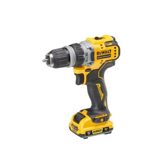 DEWALT DCD703L2T-QW perceuse-visseuse multi-têtes vue de face