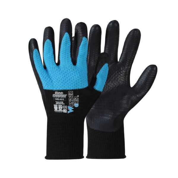 Vega Gants de Travail Wg-422 Noir/Bleu