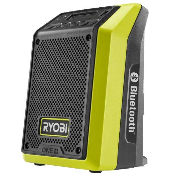 Radio Ryobi Dab + avec Bluetooth 18V