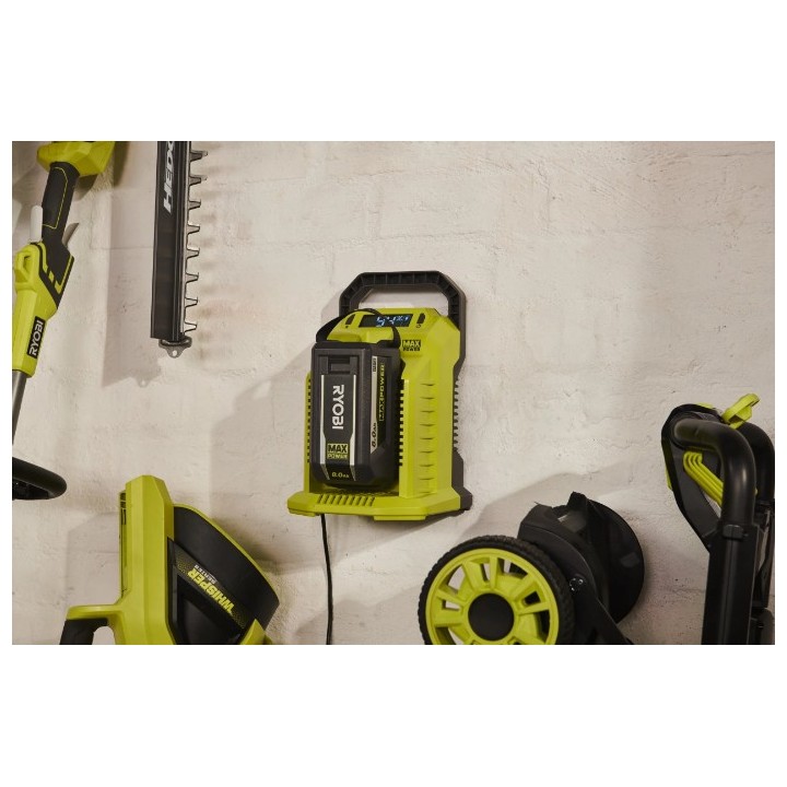 RYOBI 5133006300 lato con ventilazione per raffreddamento batterie