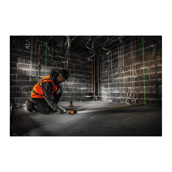 Détail du boîtier du niveau AEG avec support magnétique intégré
