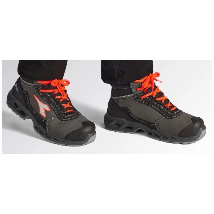 Diadora Shark Sta Imp Leat Mid S3S Fo Sr ScEsd