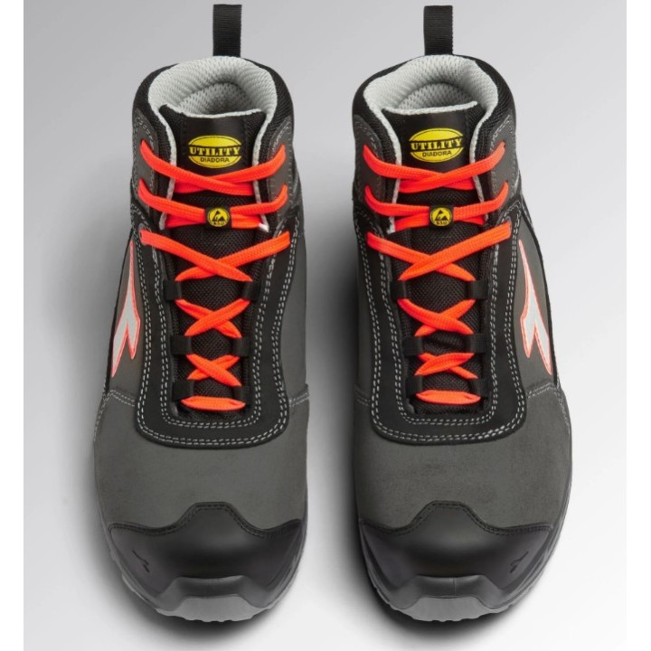 Diadora Shark Sta Imp Leat Mid S3S Fo Sr ScEsd