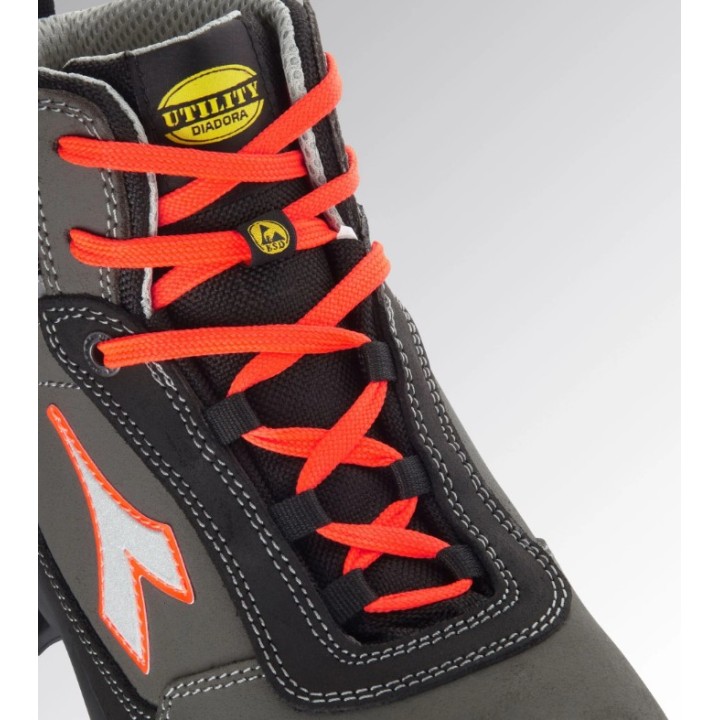 Diadora Shark Sta Imp Leat Mid S3S Fo Sr ScEsd