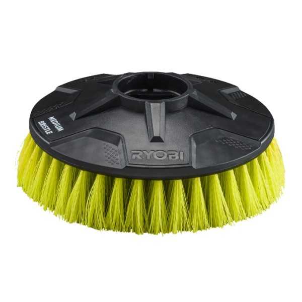 Ryobi Brosse à poils moyens 15 cm pour brosse rotative