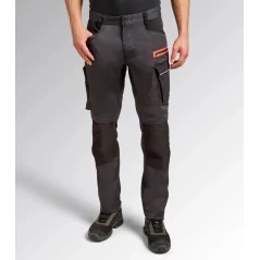 Diadora Pant Hybrid Poly Performance Nero Diadora Pant Hybrid Poly Performance Nero