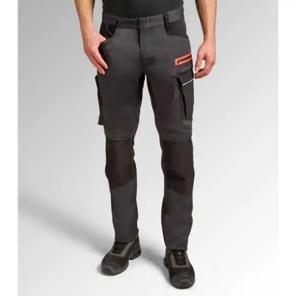 Diadora Pant Hybrid Poly Performance Nero Diadora Pant Hybrid Poly Performance Nero