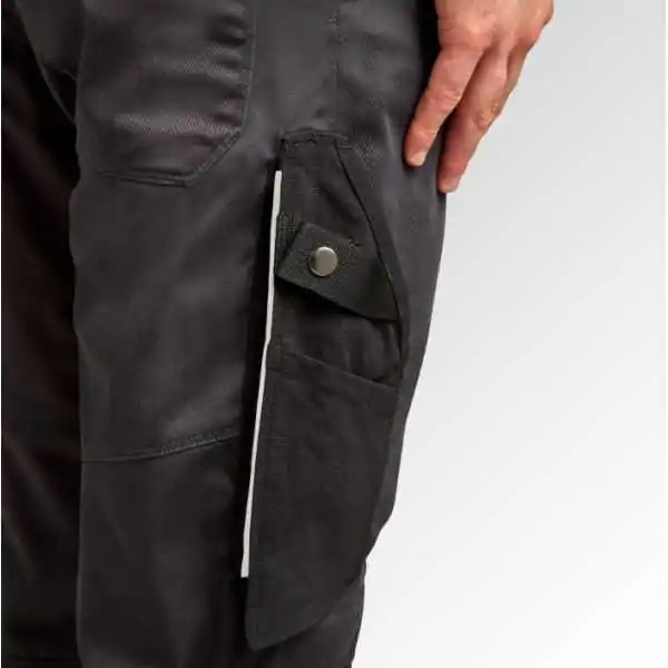 Diadora Pant Hybrid Poly Performance Nero Diadora Pant Hybrid Poly Performance Nero