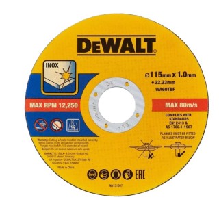 Disque Dewalt 115x1