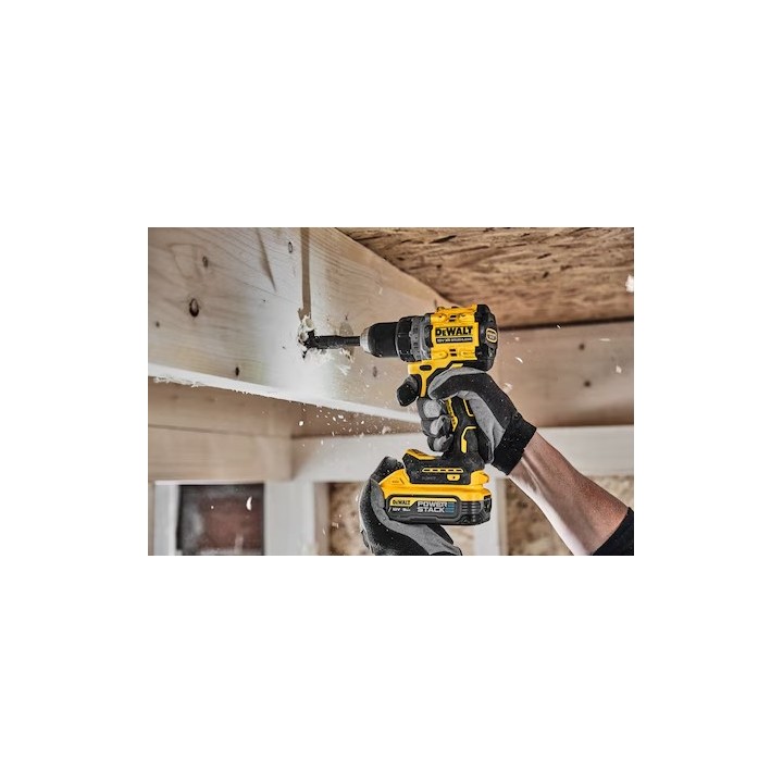 DEWALT DCD800H2T-QW dettaglio mandrino e impugnatura