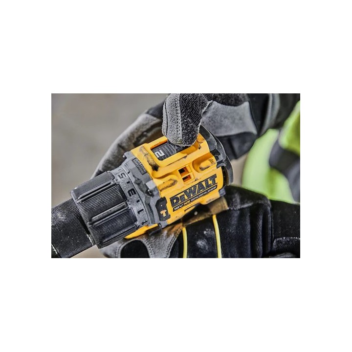 DEWALT DCD805H2T-QW éclairage LED 3 modes pour travaux peu visibles