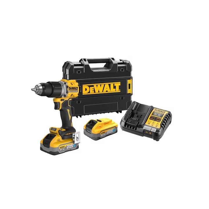 DEWALT DCD805H2T-QW poignée et gâchette de commande de vitesse