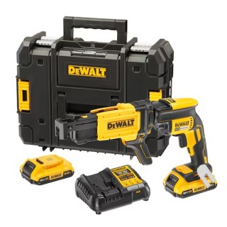 DEWALT DCF620D2K-QW tournevis plaques de plâtre 18V avec mécanisme de chargement à bande et mallette TSTAK II