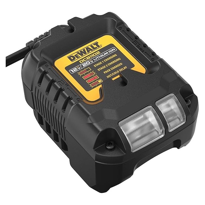 Dettaglio batteria DEWALT POWERSTACK DCBP034 18V 1,7Ah profilo compatto