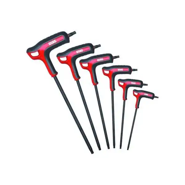 Usag Serie Di 6 Chiavi Maschio Piegate 280 HATX/SE6