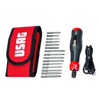 Usag Giravite Elettrico In Astuccio Con Insterti (16 Pz) 324 XP/B16