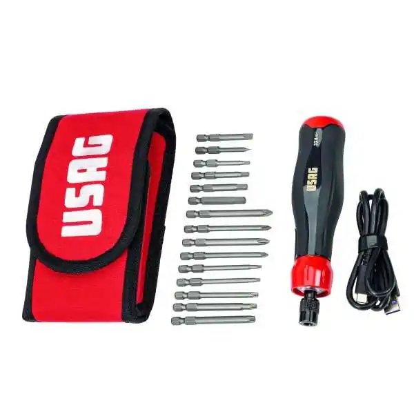 Usag Giravite Elettrico In Astuccio Con Insterti (16 Pz) 324 XP/B16
