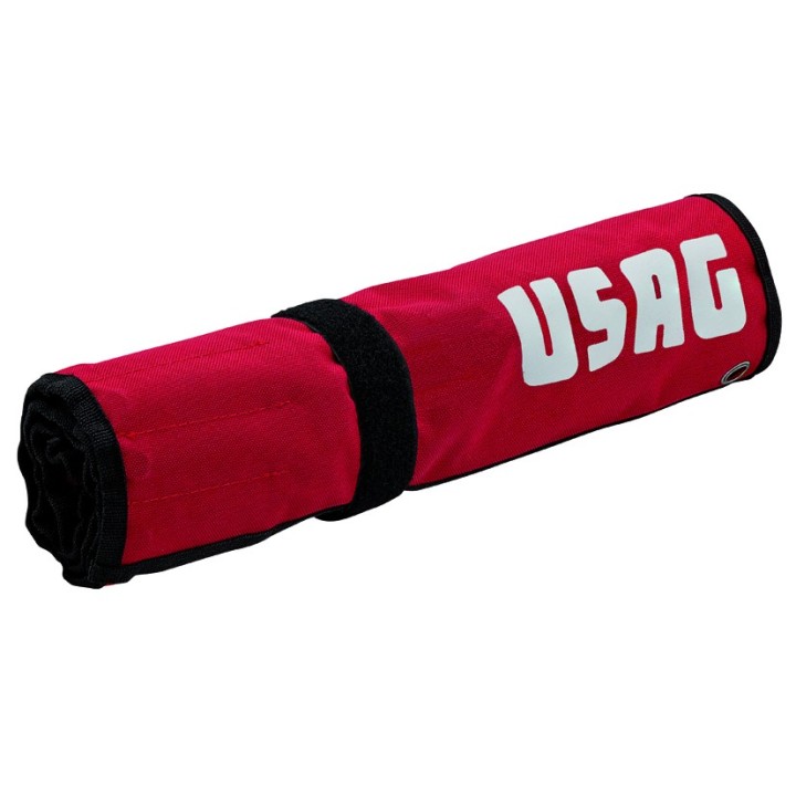 Dettaglio chiavi combinate 285 J/B16 serie 6-24 mm, disposizione su borsa avvolgibile