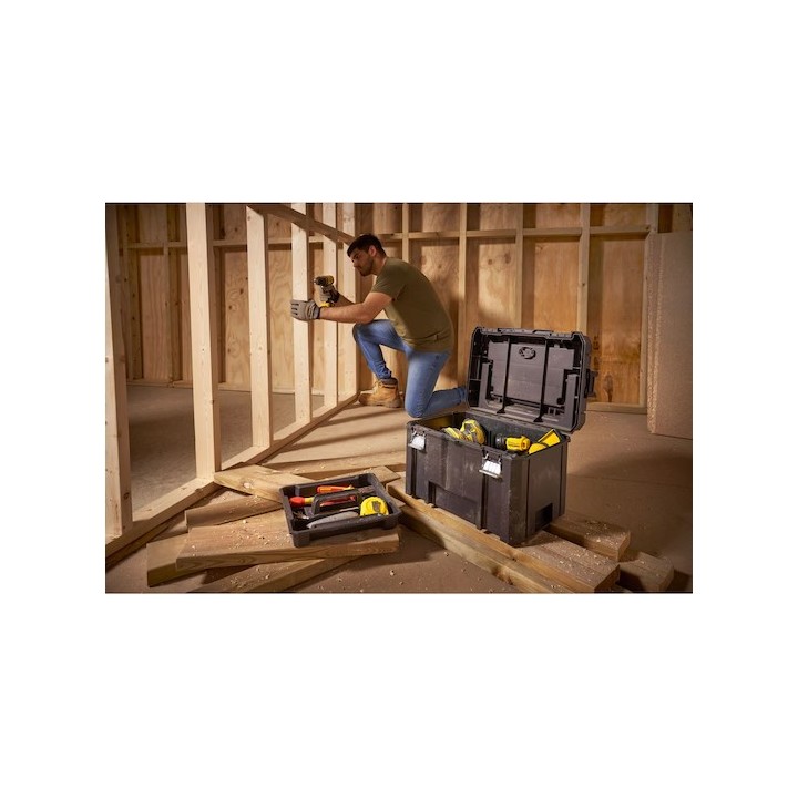 Stanley Cassetta Gran Volume Con Maniglione Pro-Stack Fatmax