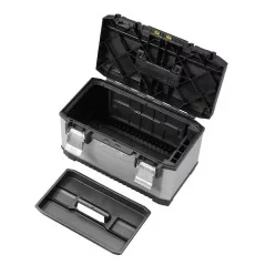 Cassette FatMax métal-plastique Stanley avec plateau Cassette FatMax métal-plastique Stanley avec plateau