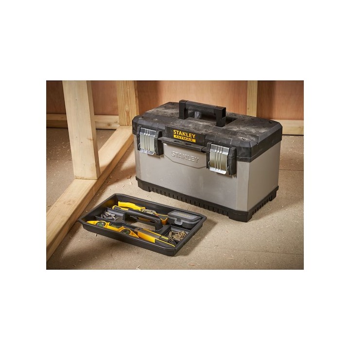 Stanley Cassetta Metal-Plastic FatMax Con Vaschetta